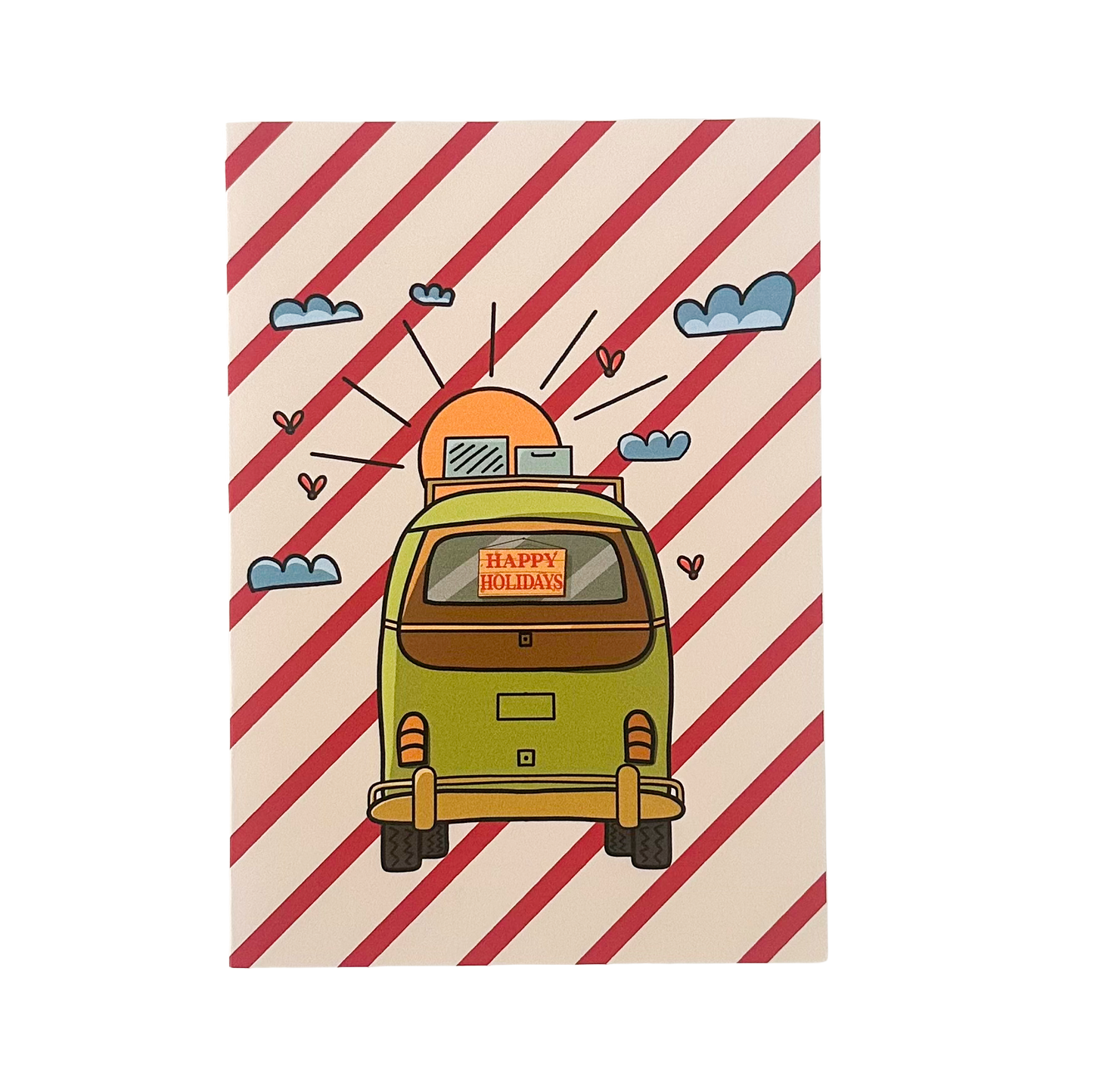 Happy Holidays Van | Greeting Card