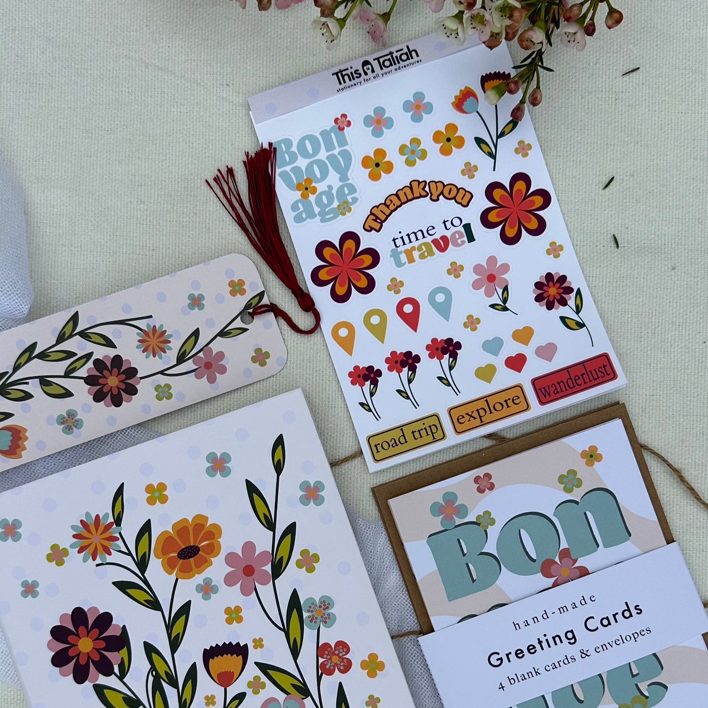 Notebook Wanderer's Floral