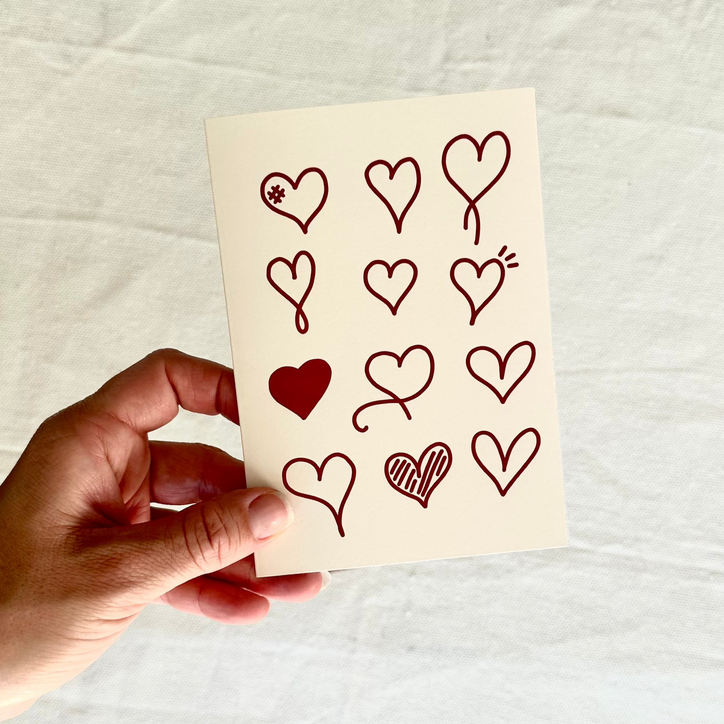 Love Hearts | Greeting Card