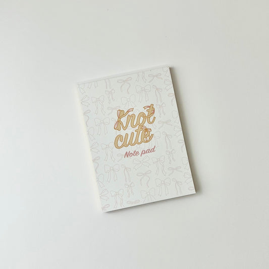Knot Cute Notepad