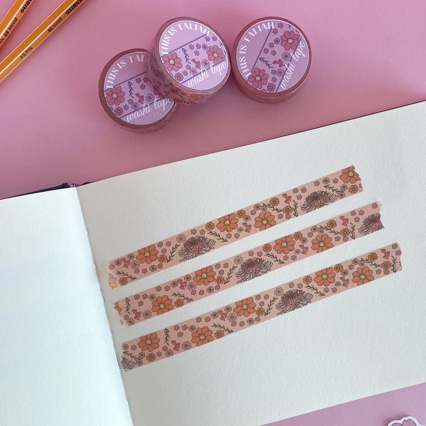 Flower Power - Washi Tape