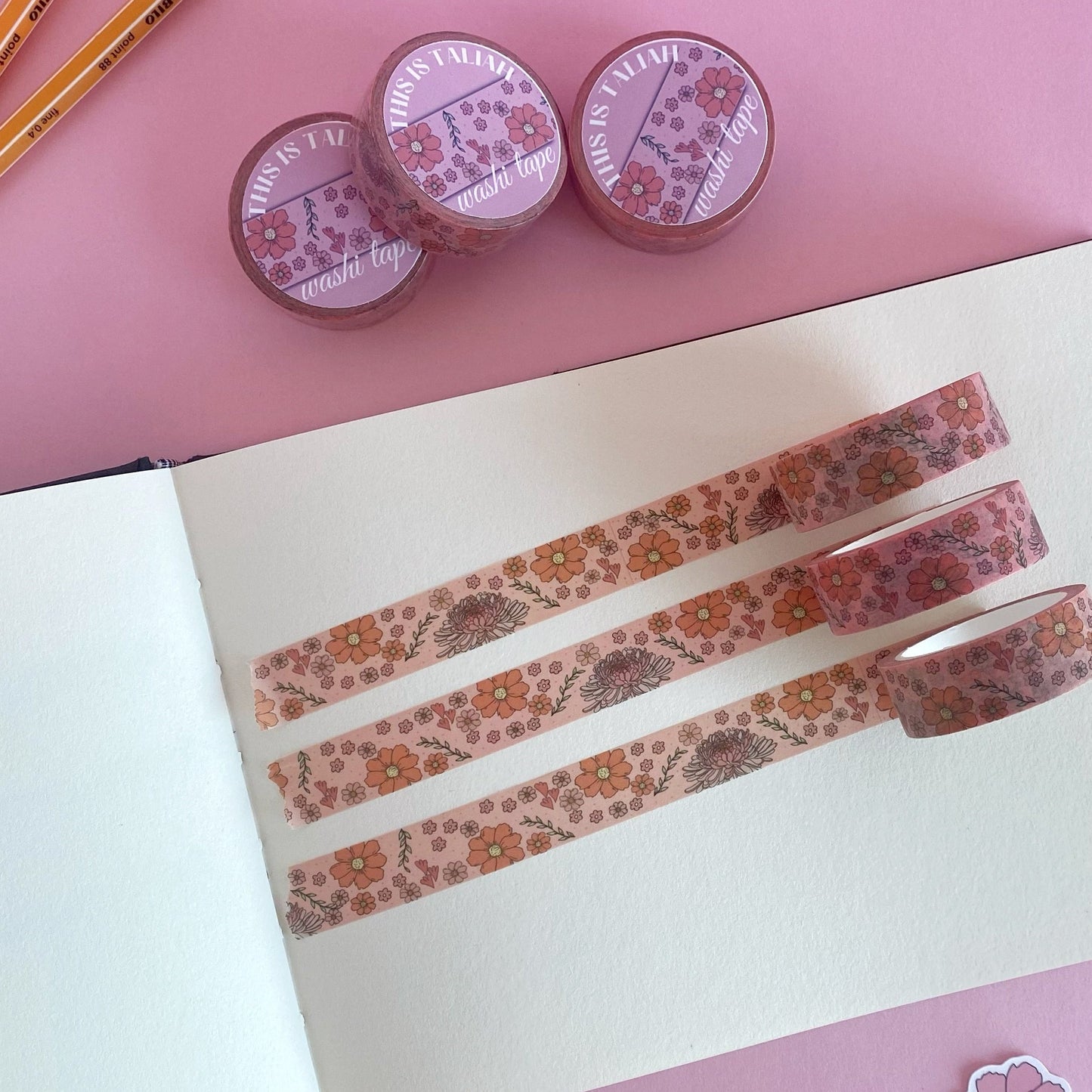 Flower Power - Washi Tape
