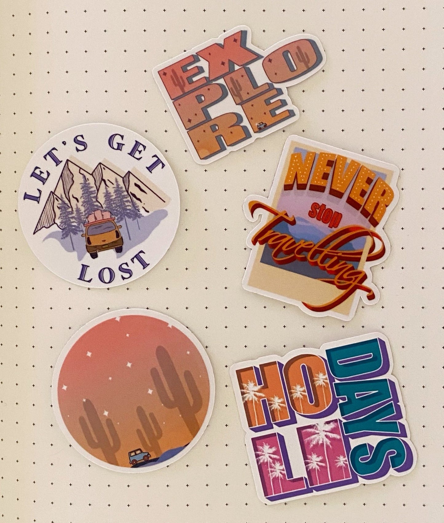Holidays Sticker - mini pack