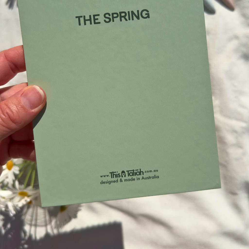 The Spring Notepad | Four Seasons Collection