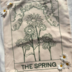The Spring Organic Cotton Tote Bag | Four Seasons Collection