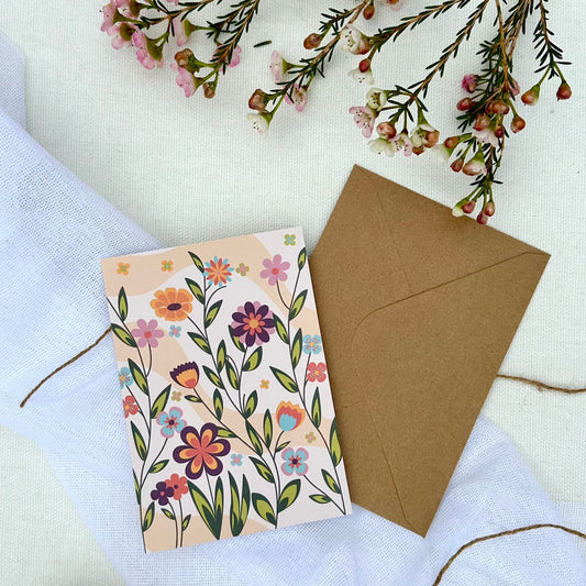 Wanderer's Floral | Greeting Card