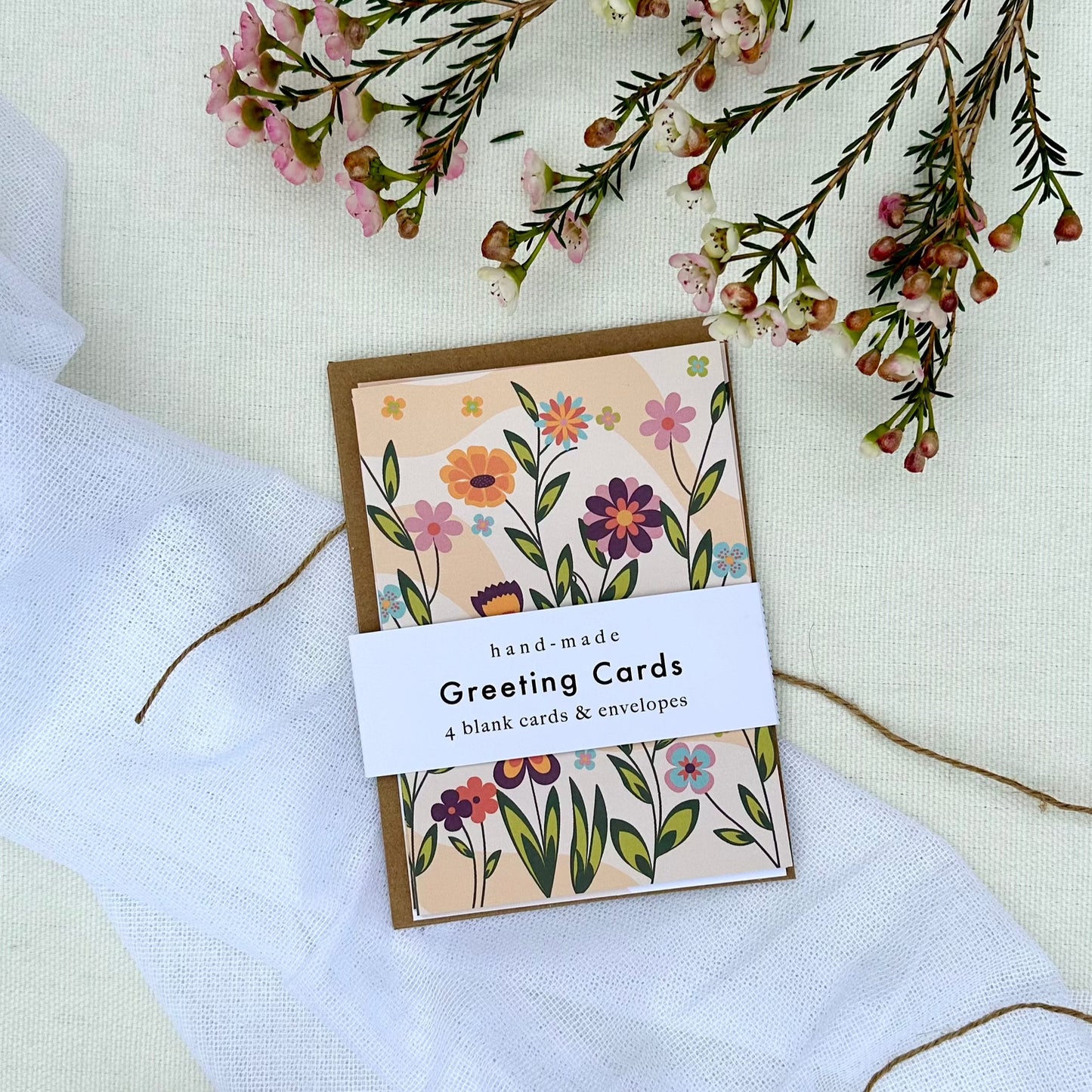 Wanderer's Floral & Bon Voyage | Greeting Card Set