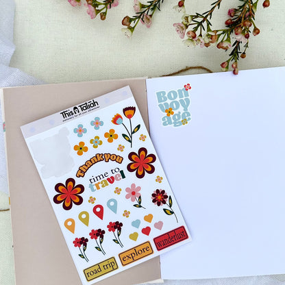 Wanderer's Floral | Sticker Sheet