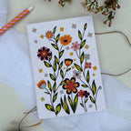 Wanderer's Floral Hand-Stitched Journal | Handmade Notebook Australia