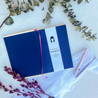 Enjoy Every Moment Hand-Stitched Journal | Handmade Notebook Australia