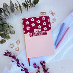 New Beginning Hand-Stitched Journal | Handmade Notebook Australia