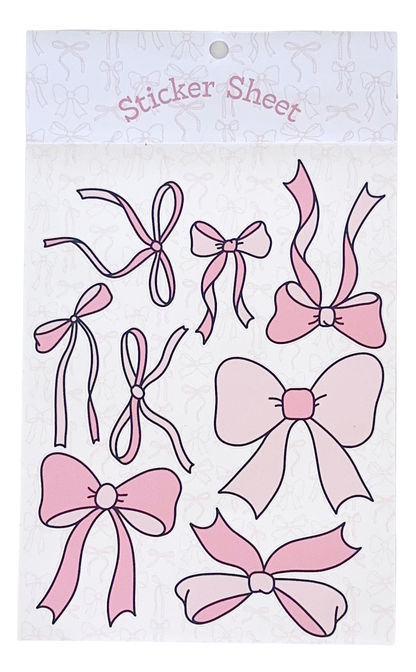 Knot Cute Sticker Sheets