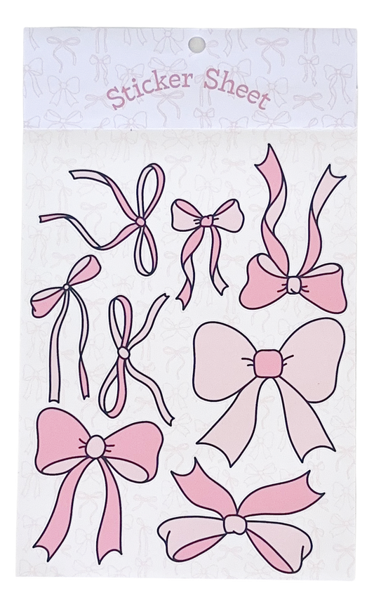 Knot Cute Sticker Sheets