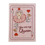 Queen of Hearts| Greeting Card