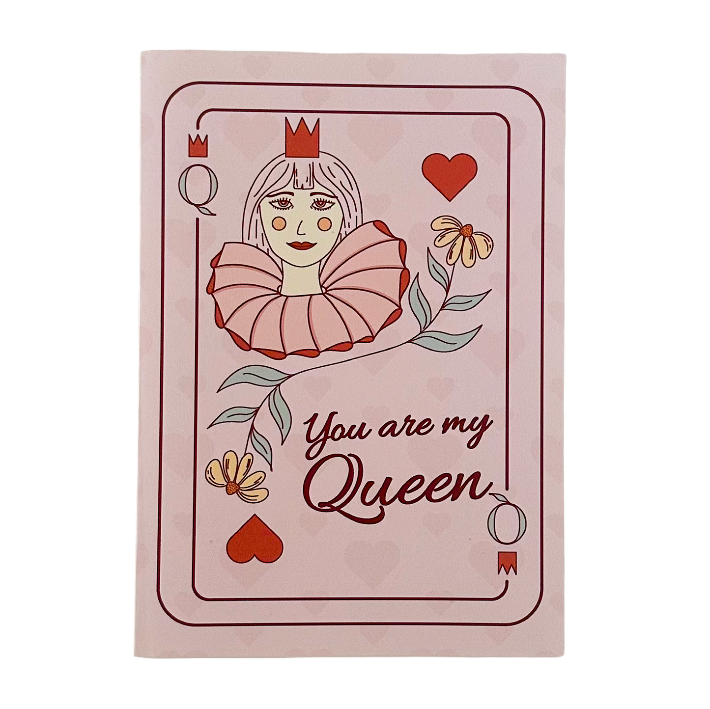 Queen of Hearts| Greeting Card