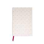 Mini-Pink Hearts Hand-Stitched Journal | Handmade Notebook Australia