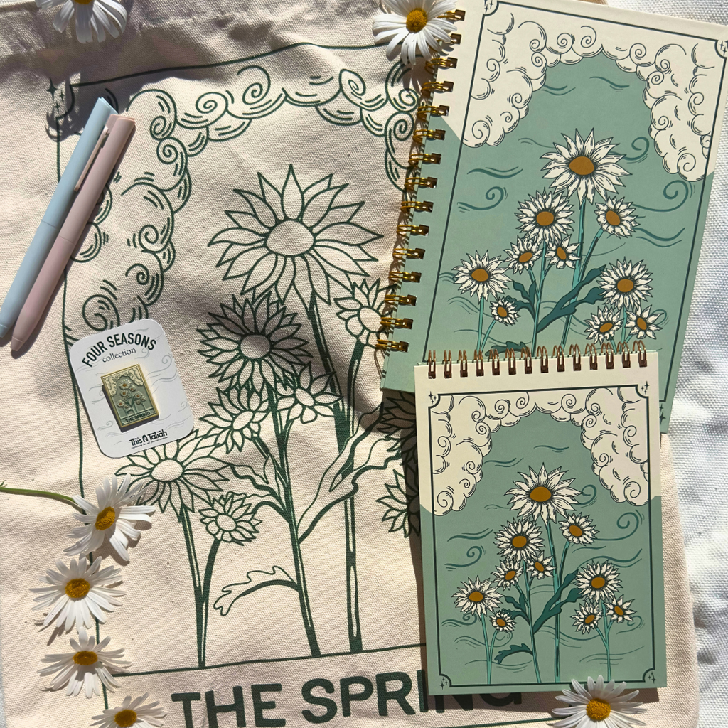 The Spring Notepad | Four Seasons Collection