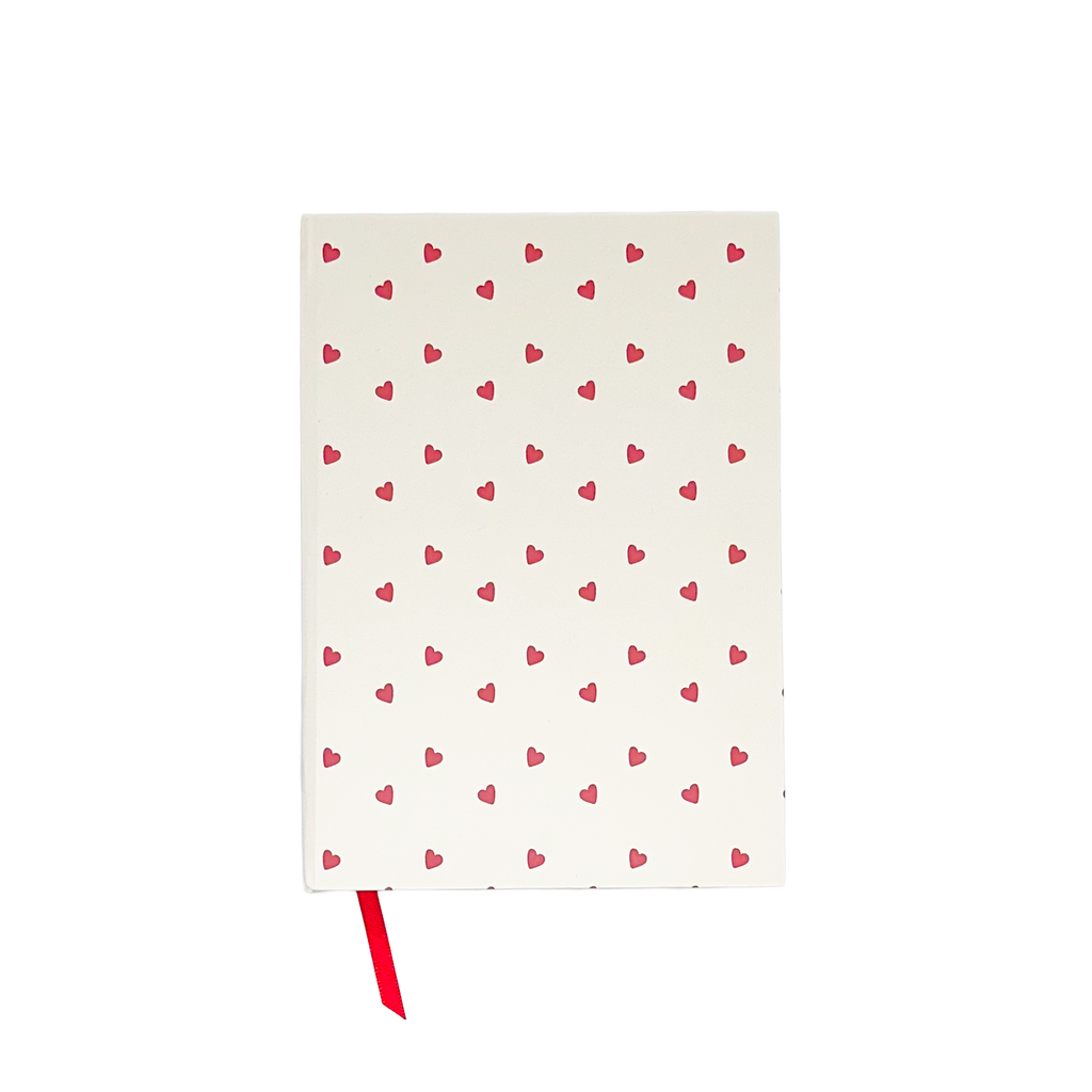 Little Hearts Handmade Lined Notebook | Handmade Notebook Australia