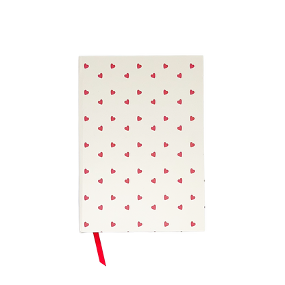 Little Hearts Handmade Lined Notebook | Handmade Notebook Australia
