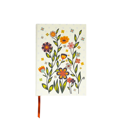 Wanderer's Floral Hand-Stitched Journal | Handmade Notebook Australia