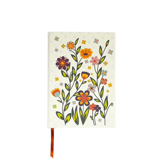 Wanderer's Floral Hand-Stitched Journal | Handmade Notebook Australia