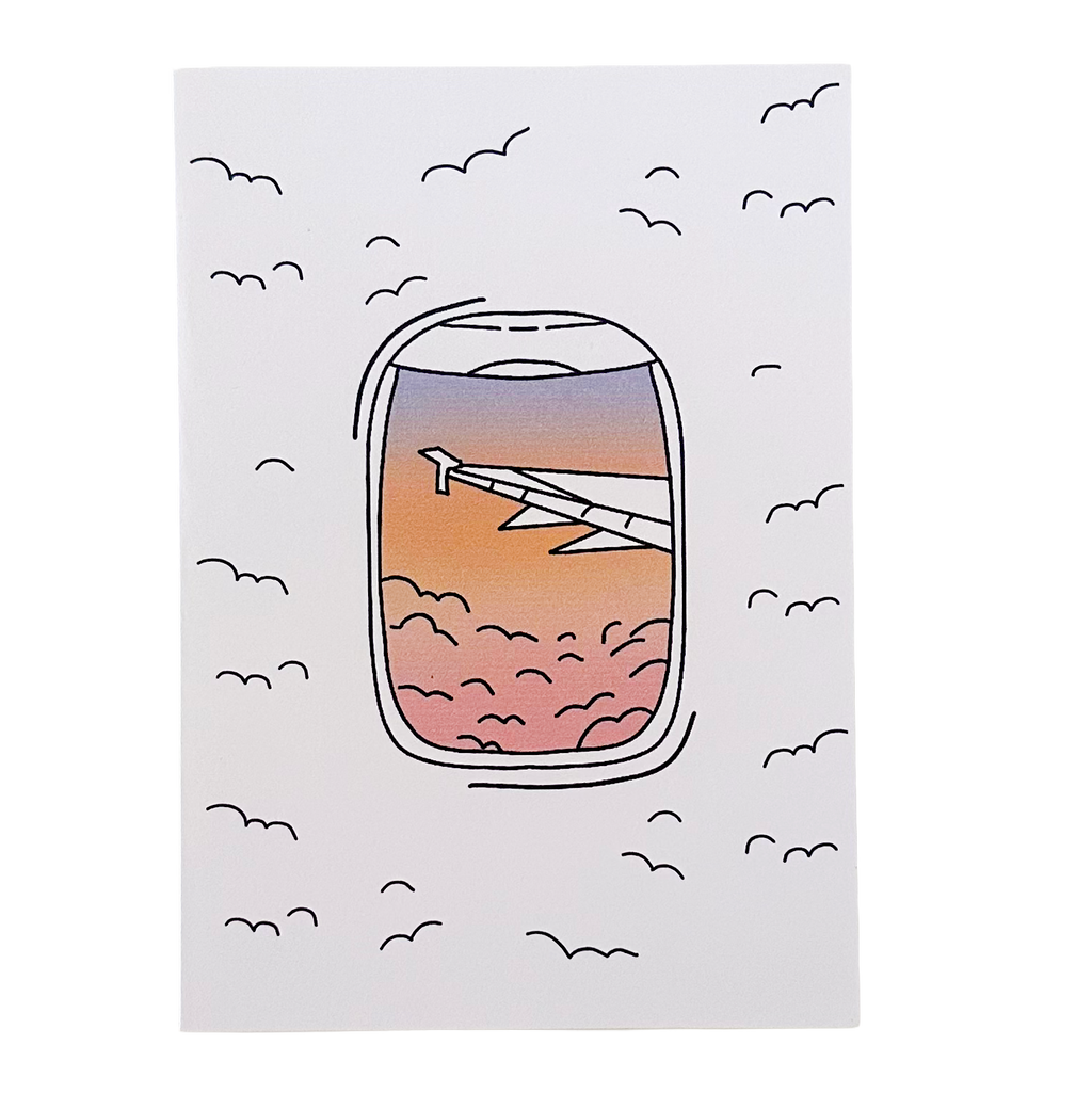 Flying away | Greeting Card
