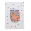 Flying away | Greeting Card