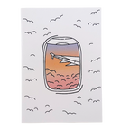 Flying away | Greeting Card