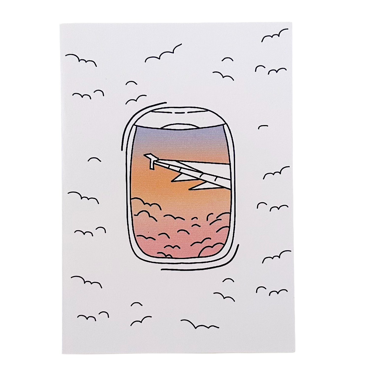 Flying away | Greeting Card