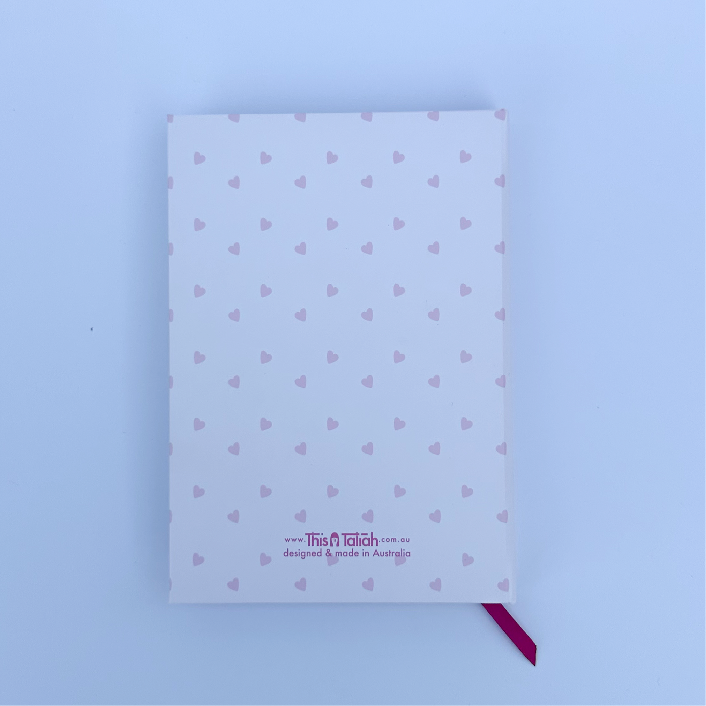 Pink Little Hearts Notebook