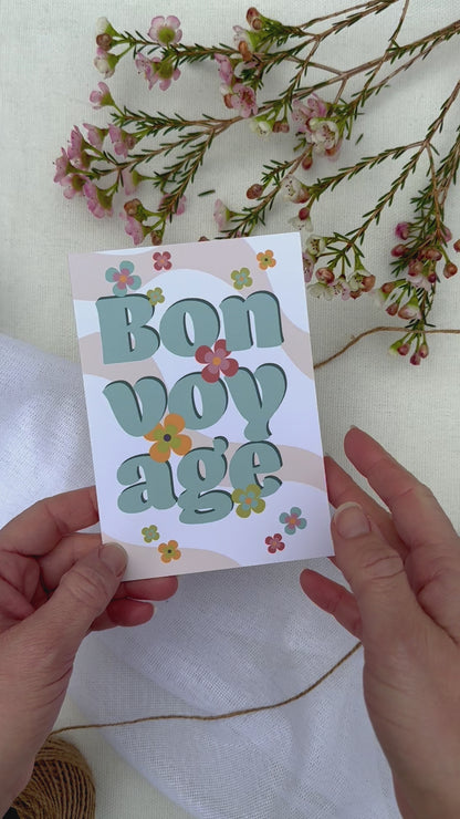 Bon Voyage | Greeting Card