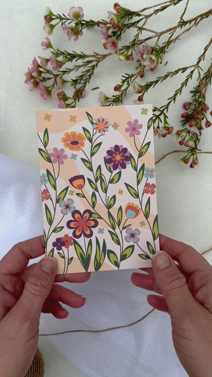 Wanderer's Floral | Greeting Card