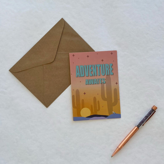 Adventure Awaits | Greeting Card