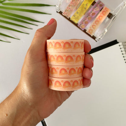 Pink rainbow - Washi Tape