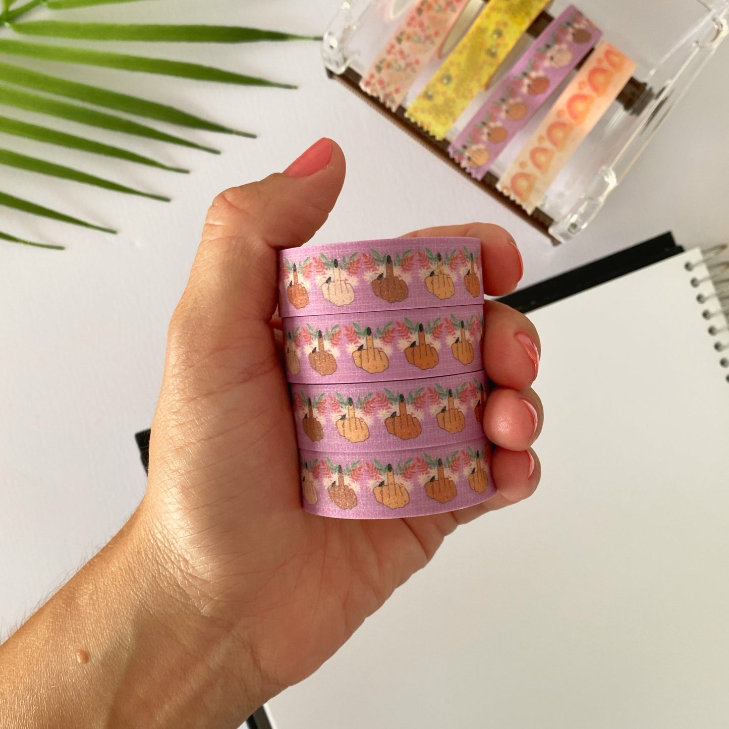 Middle Finger - Washi Tape