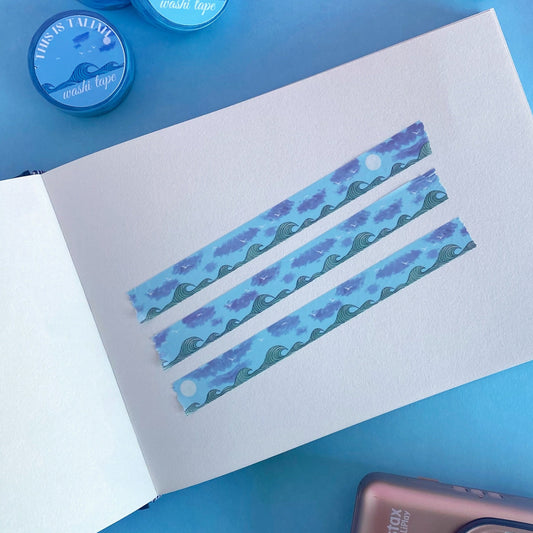 Big waves  - Washi Tape