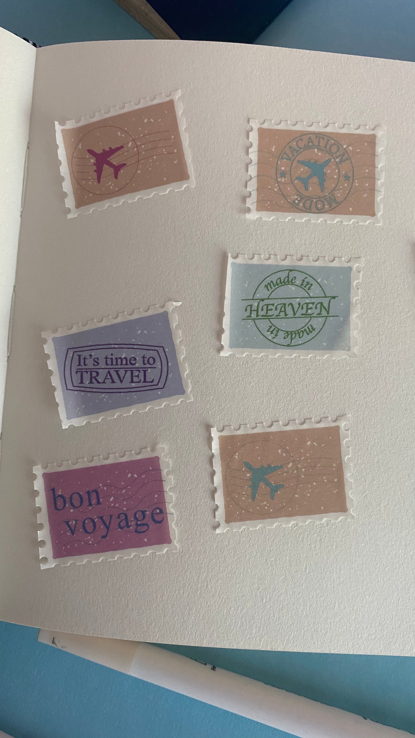 Travel Stamps  - Stamps Washi Tape