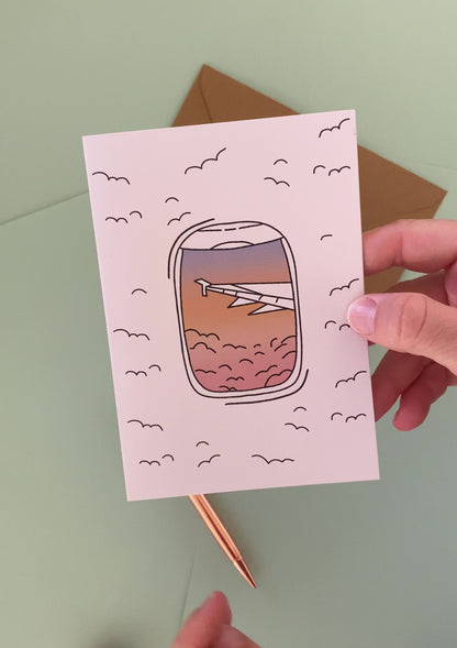 Flying away | Greeting Card